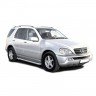 Защита порогов с алюминиевым листом (d63,5) для Mercedes-Benz ML 320/350 (2001-2005)(Окрашенное) купить недорого с доставкой в Усть-Илимск