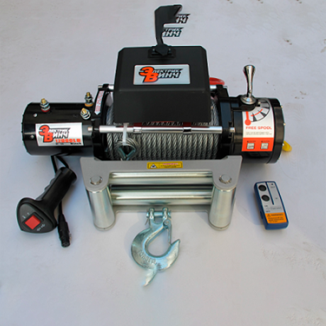 Автомобильная лебедка "Электрик Винч" 12000, электрическая, 12В купить недорого с доставкой в Усть-Илимск