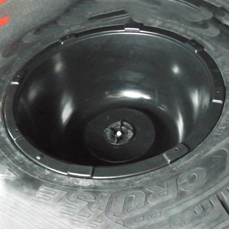 Бокс в запасное колесо "КАРТ" для Renault Duster рестайлинг с 2015 г.в. купить недорого с доставкой в Усть-Илимск